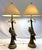 Hollywood Regency 20th Century Palm Beach Chic Parrot and Palm Tree Lamps- A Pair For Sale - Image 3 of 18