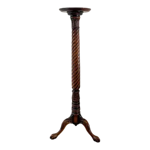 Victoria Mahogany Torchere Jardinere Stand