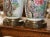 Pair of 19th Century Chinese Hand Painted Porcelain Vases on Brass Bases For Sale In Dallas - Image 6 of 13