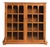 Mission Solid Oak Double Door Bookcase - Michael's Cherry For Sale