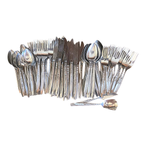 Breezy Textured Flatware Set- Set Of