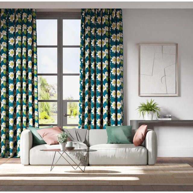 Slightly smaller in scale than its archive original our pretty peony blooms make an incredible statement contrasting...