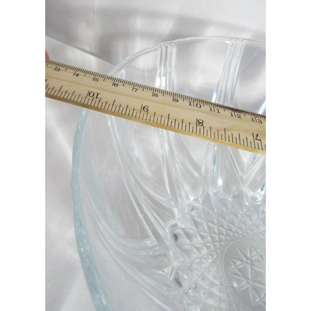 Vintage American Brilliant Cut Glass Bowl For Sale In New Orleans - Image 6 of 9