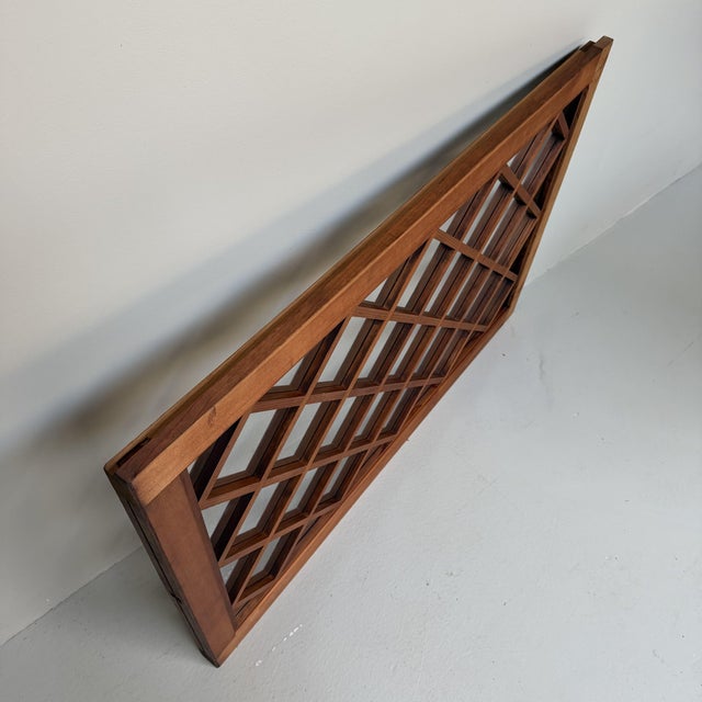 Vintage Japanese Kōshi Panel with Glass, 1950s For Sale - Image 18 of 18