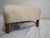 Amethyst Henredon Ottoman- Newly Upholstered, Vintage 90s For Sale - Image 8 of 13