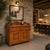 Antique Country Larch Washbasin Cabinet For Sale - Image 9 of 13