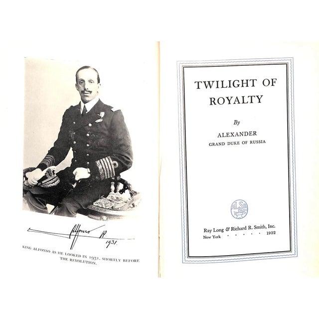 Traditional "Twilight of Royalty" 1932 the Grand Duke of Russia, Alexander For Sale - Image 3 of 12