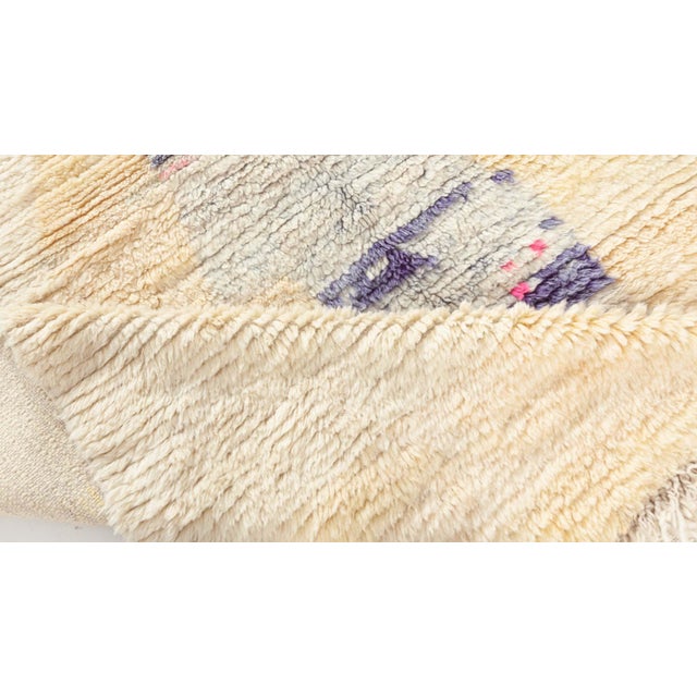 Modern Moroccan Hand-Knotted Wool Rug by Doris Leslie Blau Size: 5'2" × 7'8" (157 × 233 cm) This exquisite Modern Moroccan...
