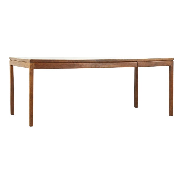 Jens Risom Mid Century Walnut and Formica Top Writing Desk For Sale