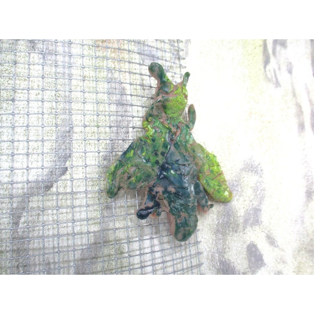 Mid Century Painting " Life of Bugs " by Rita Wasserman For Sale - Image 9 of 16