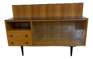 Vintage Wall Cabinet by Mojmir Pozar, 1960