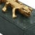 Dark Green Matthew Izzo Home Allie Green Marble Box With Brass Alligator Handle For Sale - Image 8 of 8