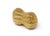 Vintage Gold Ceramic Peanut-Shaped Box For Sale - Image 4 of 5