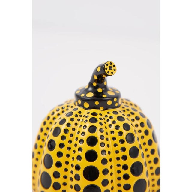 Yayoi Kusama, Mini Pumpkin, Hand-painted Resin For Sale - Image 3 of 9