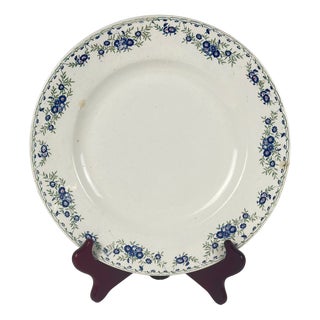 Round Dish from Sarreguemines, 1875-1920 For Sale