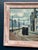 Original swedish oil on panel – “figures on street” by r. Eichburn – signed & dated 1936 – vintage & framed – 47 × 39 cm...
