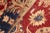 Red Classic Ziegler Red Blue Hand-Knotted Wool Rug - 6'3'' X 8'10'' For Sale - Image 8 of 8