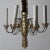 Traditional Vintage Carved Wood & Silverleaf Six Light Chandelier For Sale - Image 3 of 4