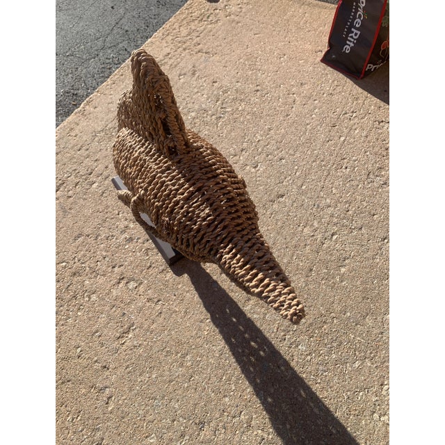 Vintage Marlin Rope Sculpture For Sale - Image 4 of 7