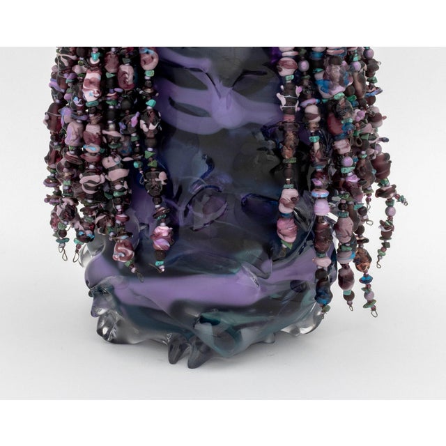 Laura Donefer "Amulet Basket" Glass Sculpture For Sale - Image 11 of 14