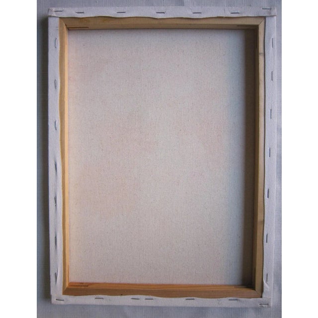 Abstract Abstract Floral Still Life Painting For Sale - Image 3 of 6