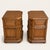 1960s 1960s French Provincial Style Oak Nightstands With Open Shelves, Pair For Sale - Image 5 of 7