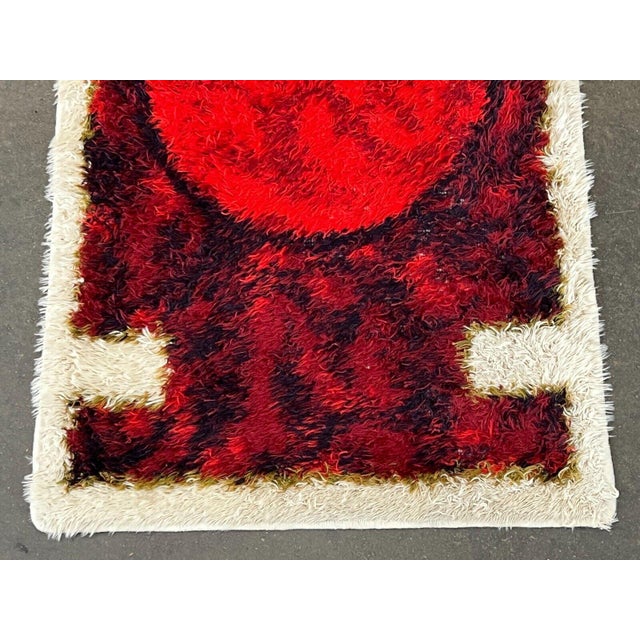 Danish Space Age Runner Rug by Hojer Export, 1960s For Sale - Image 16 of 18