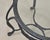 Charcoal Rose Tarlow Style Twig Iron Faux Bois Garden Drinks Table For Sale - Image 8 of 18
