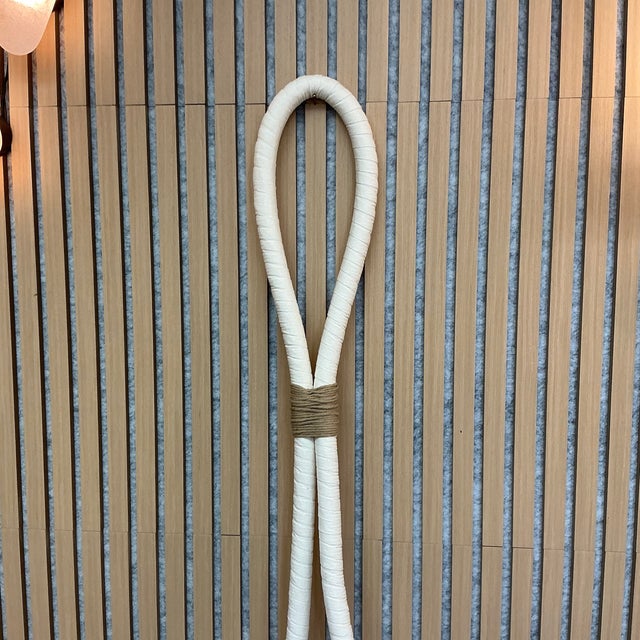 Brazilian Rope Wall Sculpture – Natural Cotton Handcrafted in Brazil using locally sourced natural cotton rope and linen,...