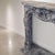 Black Antique French Fireplace in Bardiglio Imperiale Marble, 1800s For Sale - Image 8 of 12