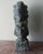 Late 20th Century Late 20th Century Ancient Hawaiian Warrior Chief Vintage Ceramic Sculpture For Sale - Image 5 of 11