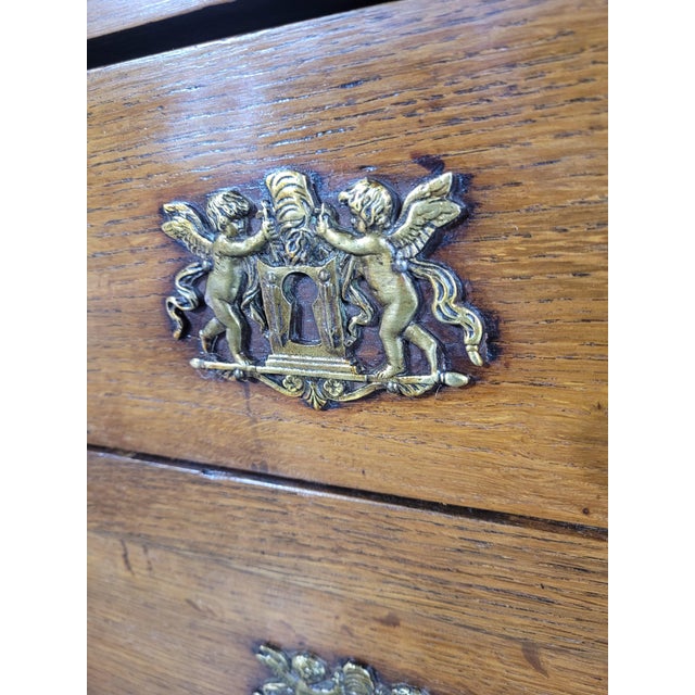 Louis XVI Oak Chest of Drawers For Sale - Image 11 of 13