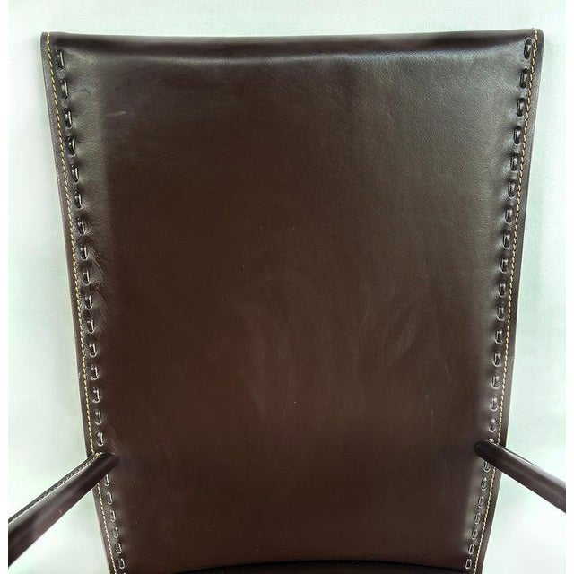 Roche Bobois Expandable Dining Room Table With Six Matching Chairs From a Set For Sale - Image 16 of 18