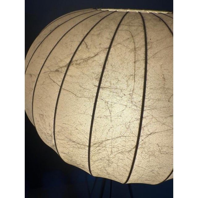 Cocoon Tripod Floor Lamp from Goldkant Leuchten, 1960s For Sale - Image 15 of 17