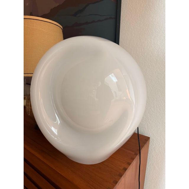 Glass Large 1970 “Munega” Murano Glass Lamp by Luciano Vistosi For Sale - Image 7 of 12