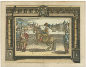 Louis XIII from Pluvinels Equestrian Manual, 1625, Paper