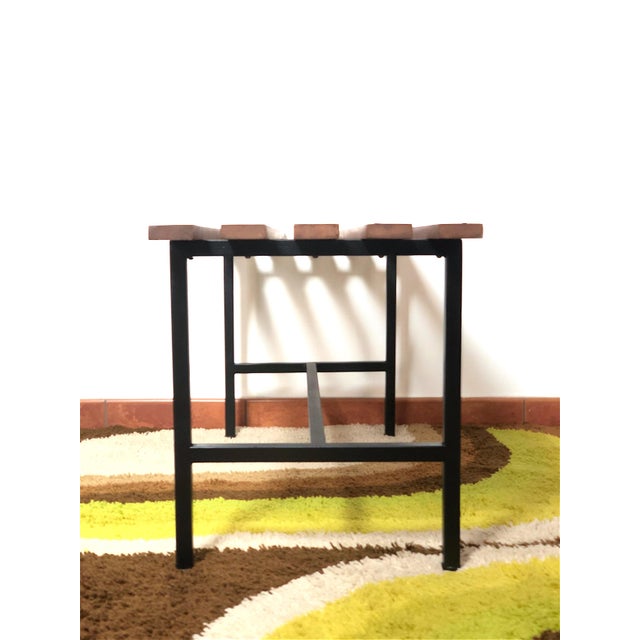 1960s Teak Bench, Italy, 1960 For Sale - Image 5 of 10