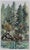 Jacques Noury, Trees Along the Riverbank, Watercolor For Sale - Image 6 of 6