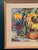 Mid-Century Modern Sunflowers Monogram, 1950s, Oil Painting on Panel, Framed For Sale - Image 3 of 18