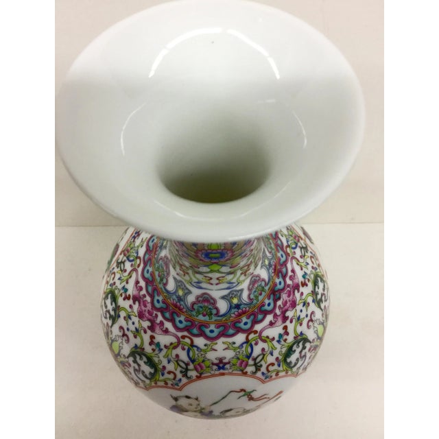 Porcelain Chinese Vase For Sale - Image 5 of 11