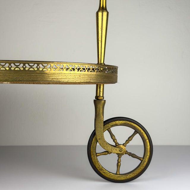Mid-Century Modern Bar Cart, Italy, 1960s For Sale - Image 4 of 18