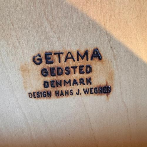GE-525 Chairs by Hans J. Wegner, 1960s, Set of 6 For Sale - Image 9 of 10