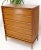 Wood Super Clean Light American Walnut High Chest of Drawers For Sale - Image 7 of 13