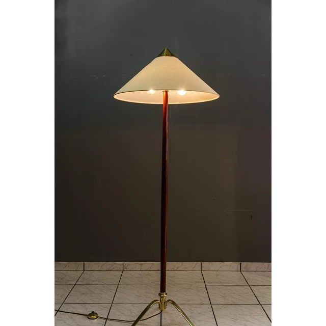 Mid-Century Modern Floor Lamp by Rupert Nikoll, Vienna, 1950s For Sale - Image 3 of 13