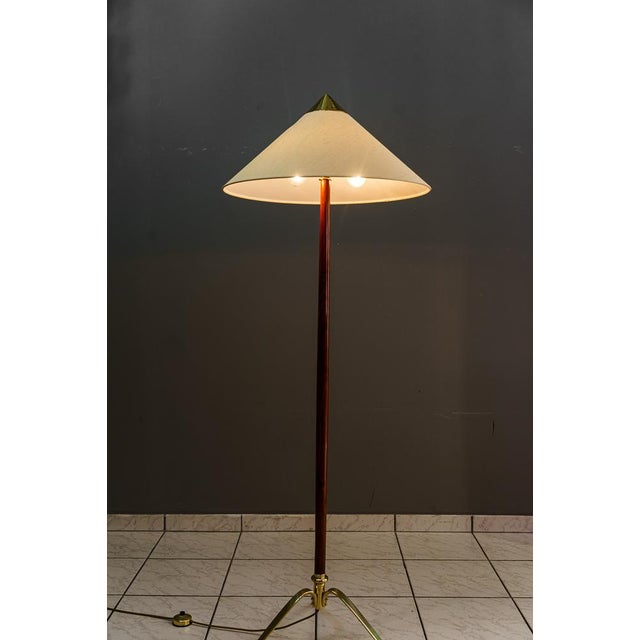 Mid-Century Modern Floor Lampby Rupert Nikoll, Vienna, 1950s For Sale - Image 3 of 13