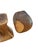 Mid 20th Century Danish Modern Style Sculptural Interlocking Wood Salt and Pepper Shakers For Sale - Image 11 of 11