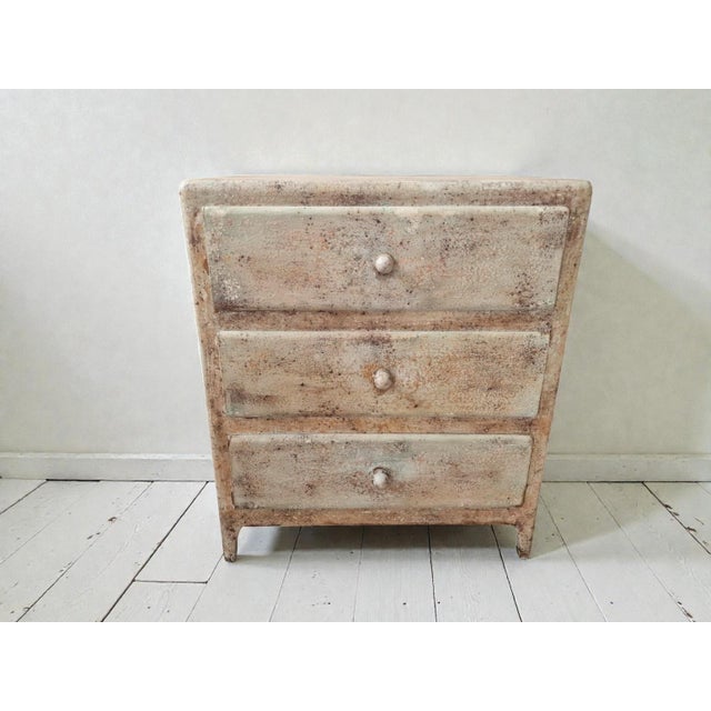Small Patinated Chest of Drawers, 1970s For Sale - Image 11 of 11