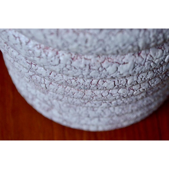 Ceramic Large Art Deco Lunetta Vallauris Cup with Crisp Enamel, 1950s For Sale - Image 7 of 11