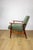 Wood Lis Lounge Chair with Olive Upholstery by Henryk Lis, 1970s For Sale - Image 7 of 11