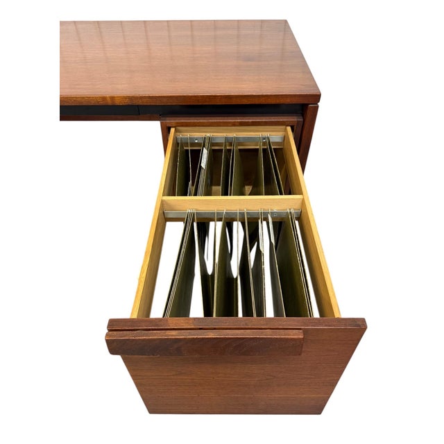 Mid-Century Modern Jens Risom Executive Desk For Sale - Image 10 of 10